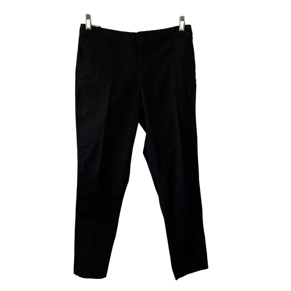 Forever 21 Black Chino Ankle Trouser Pants Juniors Size 27 Preppy Classic